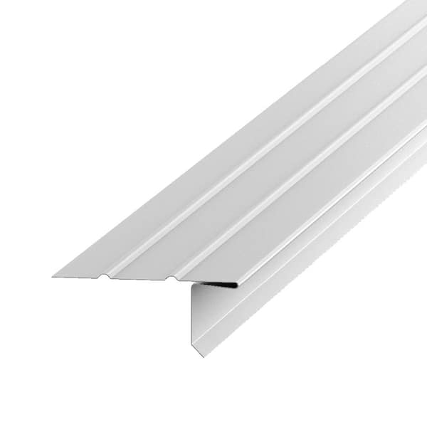 Amerimax Home Products F4.5 x 10 ft. White Aluminum Drip Edge Flashing