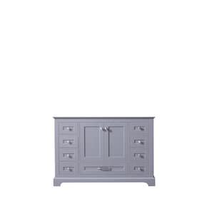 Dukes 48 in. W x 22 in. D Dark Grey Single Bath Vanity without Top
