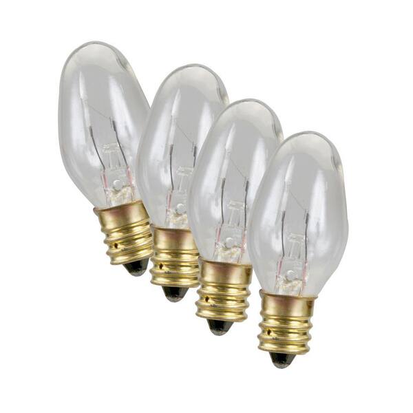 AMERELLE 7-Watt Replacement Night Light Bulb (4-Pack)