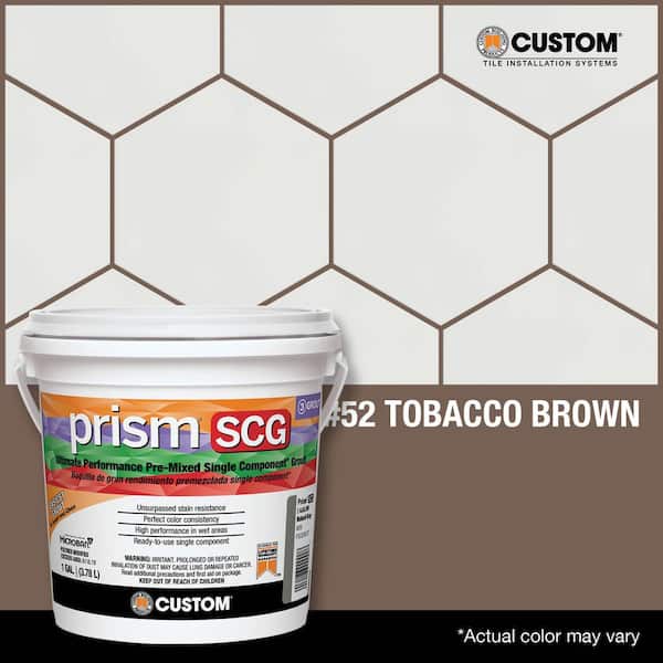Prism SCG #52 Tobacco 1 Gal. Ultimate Performance Pre-Mixed Single Component Grout