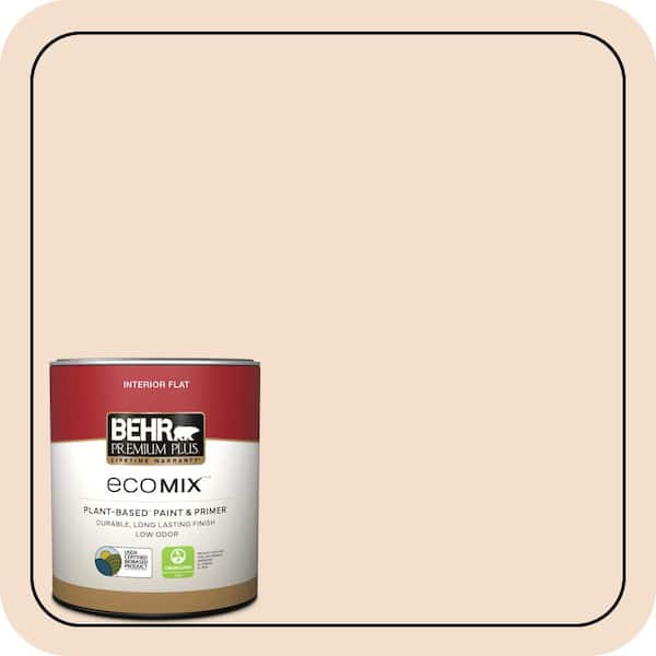 1 qt. #PPU3-05 Splendor Flat EcoMix Plant-Based Interior Paint & Primer