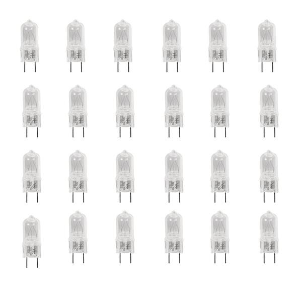 Feit Electric 25-Watt Warm White 3000K G8 Bi Pin Dimmable Halogen Light Bulb (24-Pack)