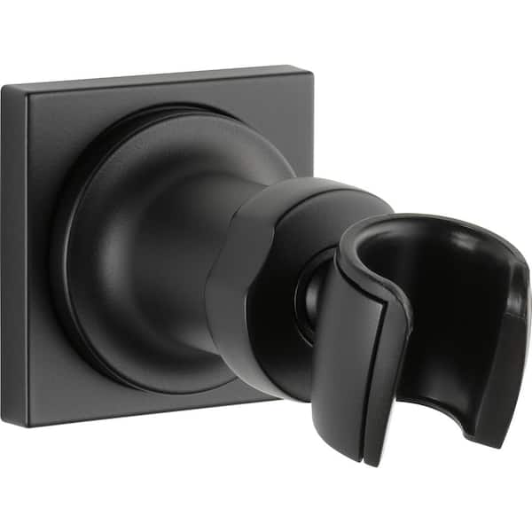 Delta Adjustable Square Wall Mount for Hand Shower in Matte Black