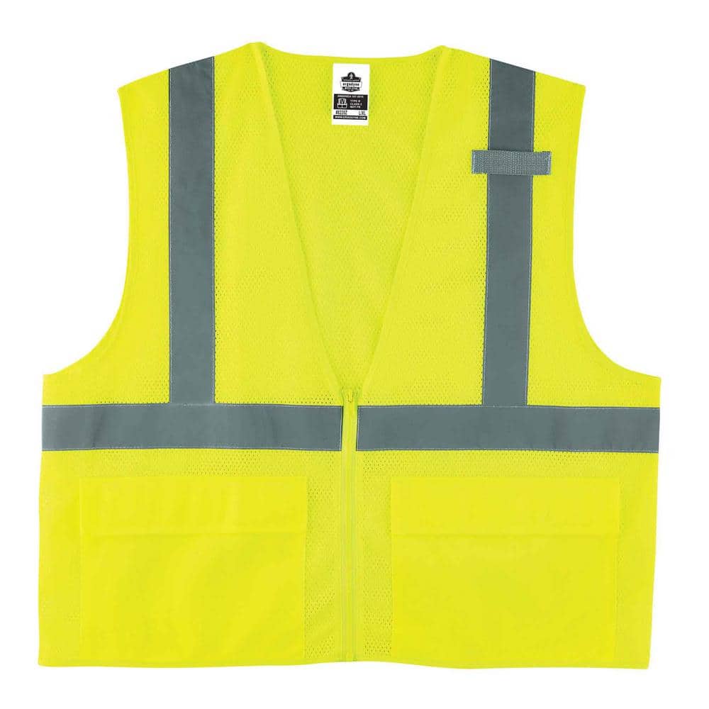 GLoWEAR 4X-Large/5X-Large Lime Hi-Vis Type R Class 2 Standard Mesh Vest price history on PriceWatchPro