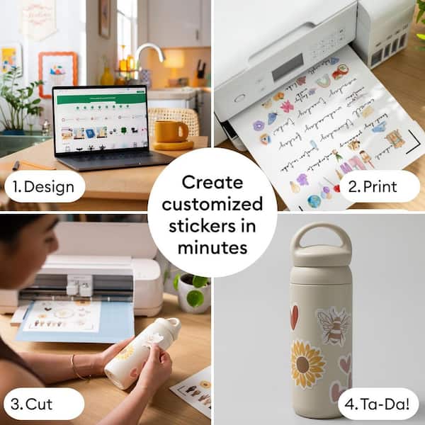 Cricut Maker 4-Smart Cutting Machine Bundle with Printable Sticker