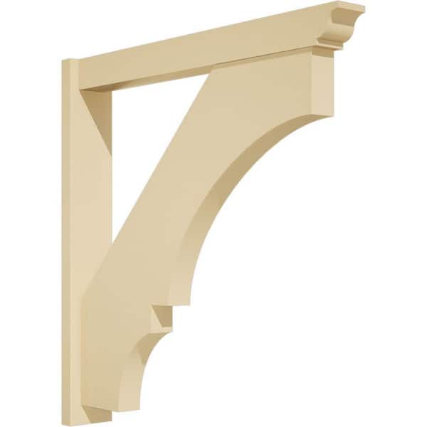 Ekena Millwork Balboa 5 in. W x 36 in. H x 36 in. D Signature Urethane Polyurethane Outlooker with Traditional Ends