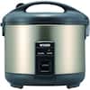 炊飯器 Tiger JNP-S55U-HU 3-Cup (Uncooked) Rice Cooker and Warmer Stainless Steel Gray by Tiger Corporation Tiger JNP-S55U-HU 3-Cup (Uncooked) Rice Cooker and Warmer