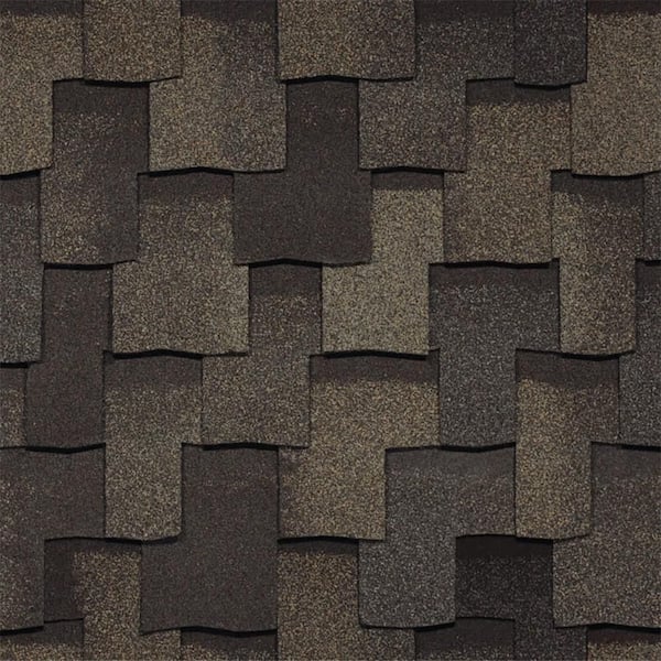 IKO Armour Shake Premium Asphalt Designer Roof Shingles Weathered Stone (5 BD/SQ)