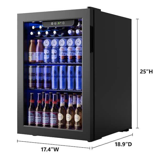 SIMZLIFE 17.4 in. Single Zone 100-Cans Freestanding