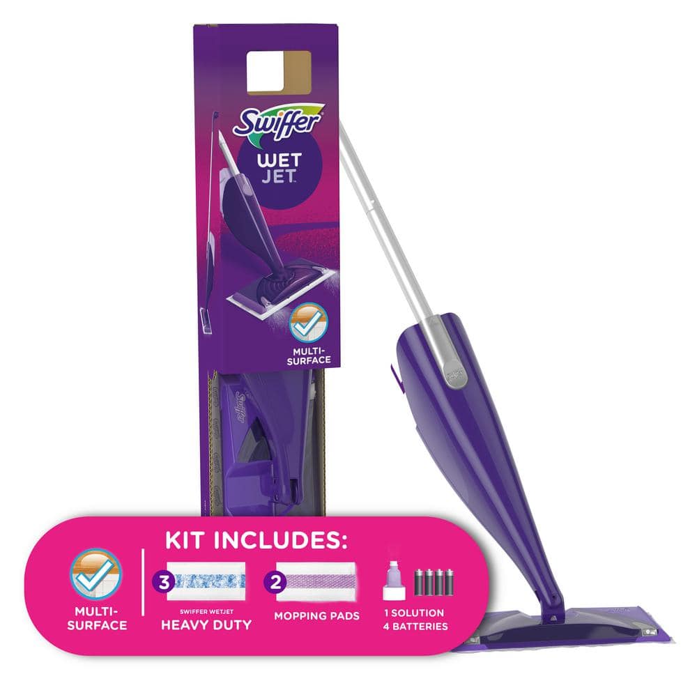 Best Buy: Swiffer WetJet Starter Kit Purple 80224652