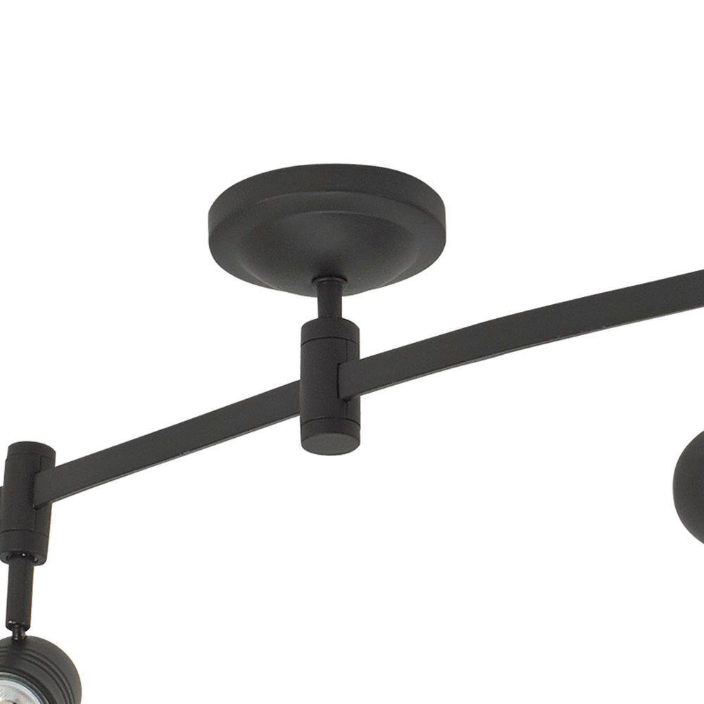 Bronze 8 ft. Flexible Track Lighting Kit with Adjustable Heads