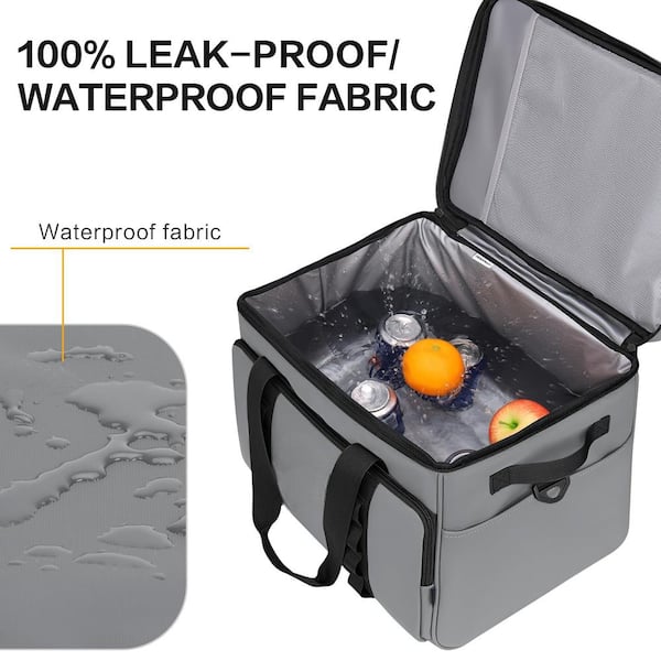 40 qt. Insulated Collapsible Soft-Side Cooler Over 12-Hours of