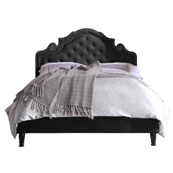 Best Master Furniture Kylie Modern, Modern Wood Bed Frame Cal King