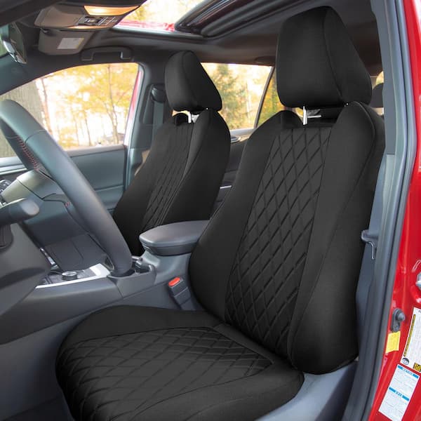 FH Group Neosupreme Custom Fit Seat Covers for 2021-2024 Toyota Rav4 Hybrid to Hybrid Prime