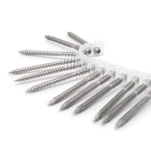 #10 x 2-1/2 in. Stainless Steel Star Flat-Head Drive Collated Composite Deck Screw (1000-Count)