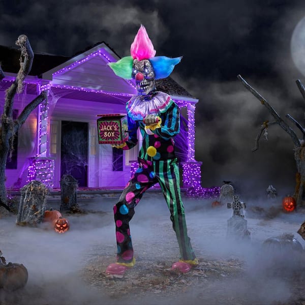 6 FT Halloween Classics Animated LED Neon Nightmare