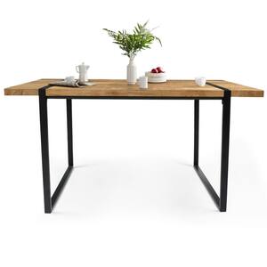 Constance 59 in. x 31.5 in. Brown Dining Table