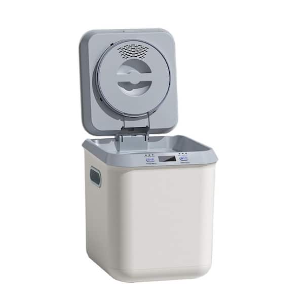 Electric Composter Smart Kitchen Bin Auto-Cleaning LED Display 2.5L Garbage Disposal Turns Waste into Fertilizer