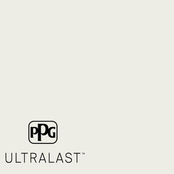 PPG UltraLast 5 gal. #PPG1006-1 Gypsum Eggshell Interior Paint and Primer