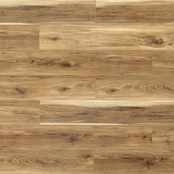 Sundance Canyon Hickory 22 MIL x 7.1 in. W x 48 in. L Click Lock Waterproof Luxury Vinyl Plank Flooring(19.05 sqft/case)