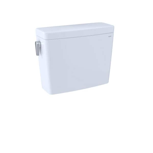 TOTO 0.8/1.6 GPF Dual Flush Toilet Tank Only with Gravity Fed Technology Right Hand Trip Lever in Cotton White