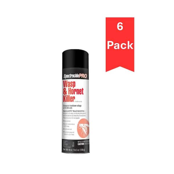 18 oz. PRO Wasp and Hornet Spray Insect Killer Aerosol (6-Pack)