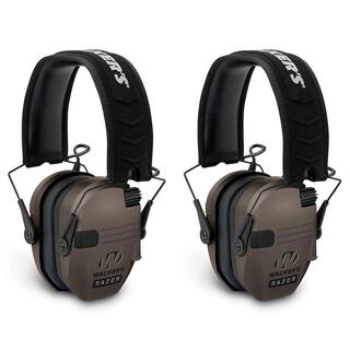 Walker's Game Ear Razor Slim Paraorecchie Elettronici Grigi: Protezione E Amplificazione Del Suono Per Il Tiro A Segno
