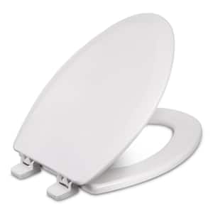 Centocore Elongated Closed Front Toilet Seat in Crane White