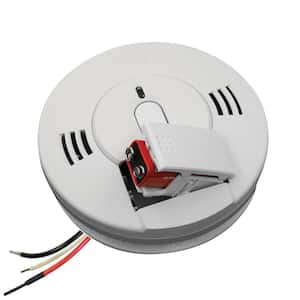 Firex Hardwired Combination Smoke and Carbon Monoxide Detector with Voice Alarm and Front Load Battery Door