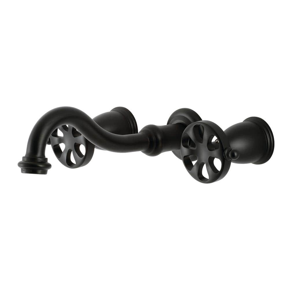Belknap 2-Handle Wall Mount Bathroom Faucet in Matte Black price history on PriceWatchPro
