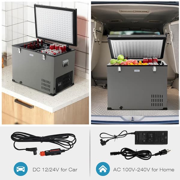Hot selling 68 liters 12v/24V solar freezer ice chest deep freezer chest  freezers commercial or household - AliExpress