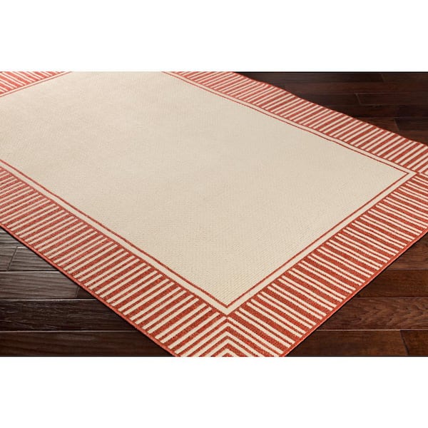 Green Artistic Weavers Ariane Outdoor Traditional Area Rug 6'4 x 9' 