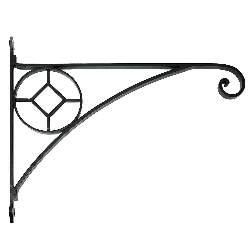 ACHLA DESIGNS 23.5 In. Geometric Corona Shelf Bracket Large Long In ...