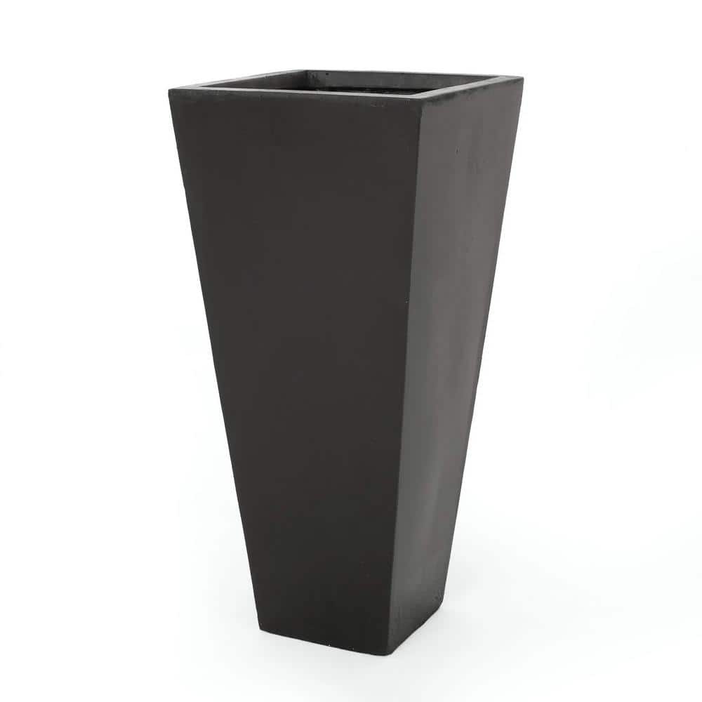 13 in. W x 18.00 in. H Outdoor Modern Small Cast Stone Planter for Planting