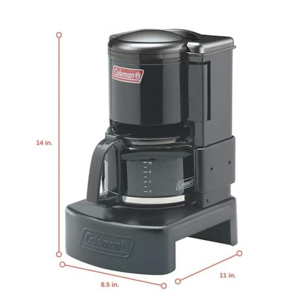 Coffee Maker Portable Espresso Machine Tritan Water Tank Mini Electric Drip Outdoor  Coffee Pot 
