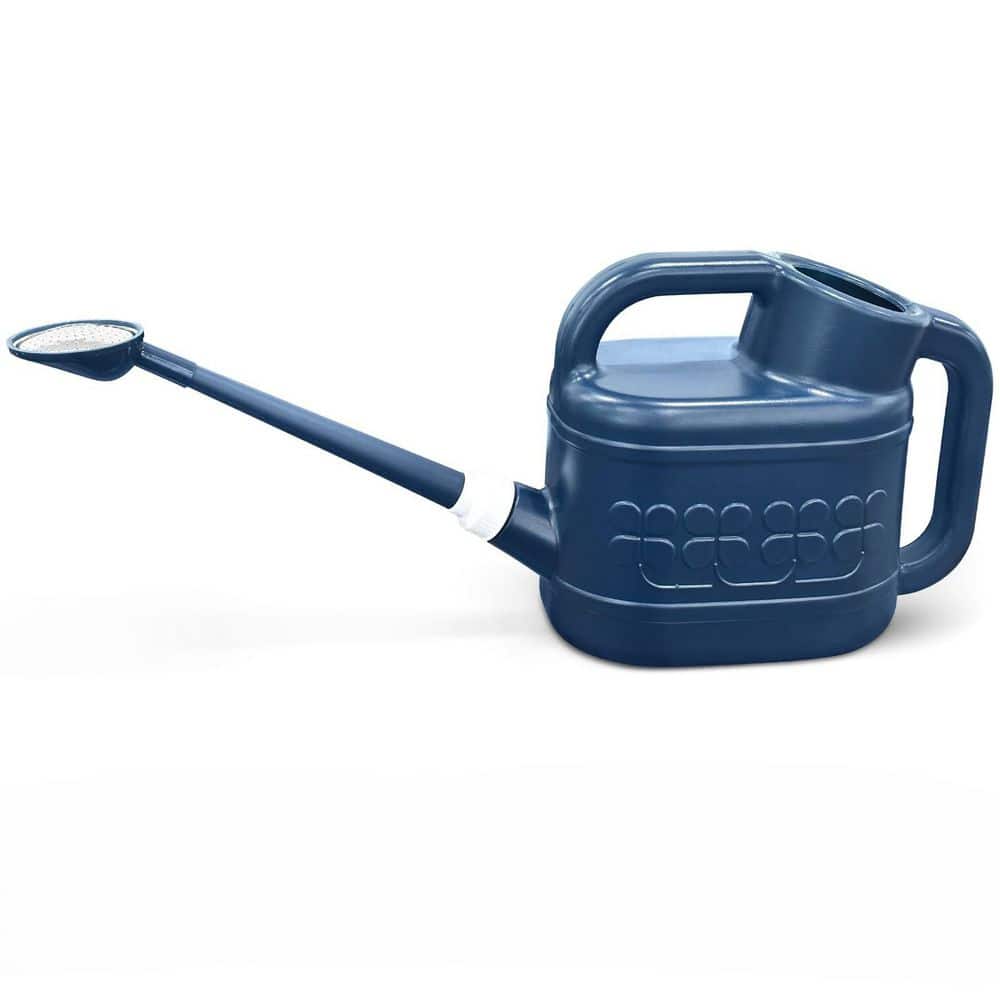 2 gal. Outdoor Watering Can with Removable Spout and Shower Head in Dark Blue price history on PriceWatchPro