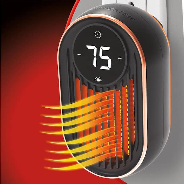 HANDY HEATER 3296 BTU 800-Watt 6.9 in Copper Core Plug-In Personal