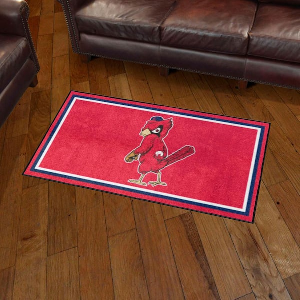 St. Louis Cardinals 3ft. x 5ft. Plush Area Rug