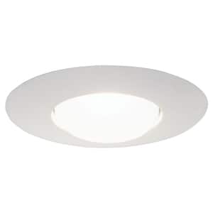 301 Series 6 in. White Recessed Ceiling Light Open Splay Trim (12-Pack)