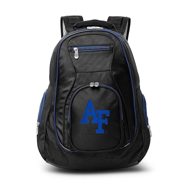 Denco NCAA Air Force Falcons 19 in. Black Trim Color Laptop Backpack