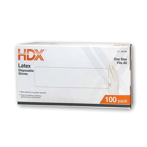 hdx nitrile gloves 100