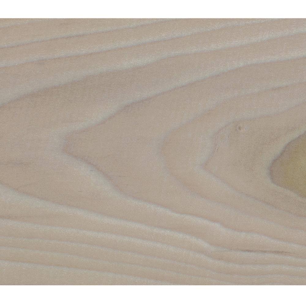 Rustic Unfinished Poplar U-Shaped Decorative Beam 3" x 5.5" x 92"