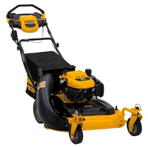 28 in. 224cc E-GOV Engine 3-in-1 Gas RWD Self-Propelled Lawn Mower with High Rear Wheels