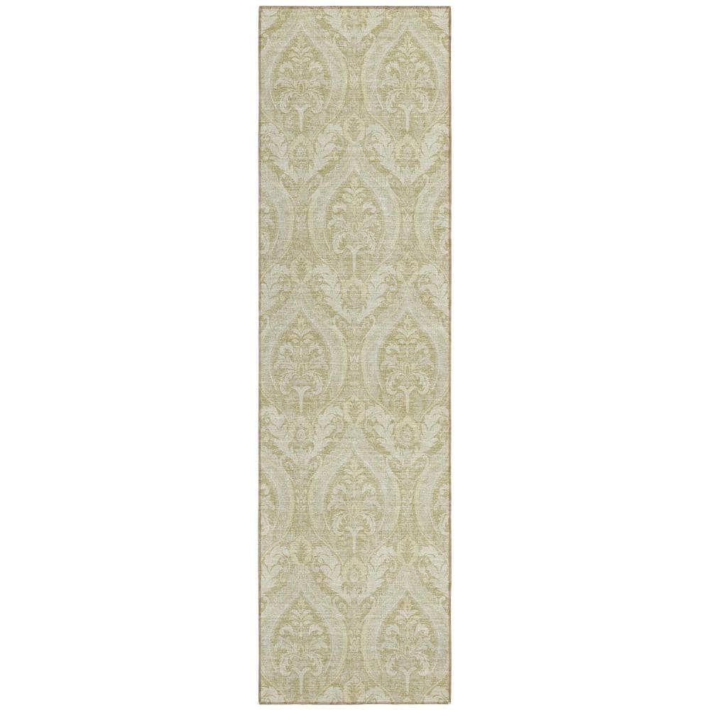 Light Green 2 ft. x 8 ft. Woven Trellis Runner Indoor/Outdoor Area Rug price history on PriceWatchPro