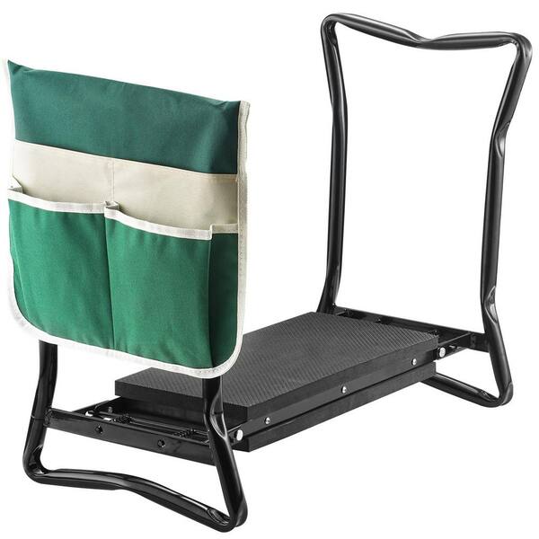 SVOPES Garden Kneeler and Seat, 330 lbs. Capacity, 8 in. EVA Padding, Foldable Stool with Tool Bag for Gardening
