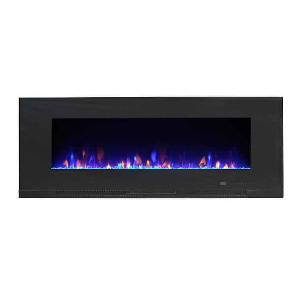 Paramount Mirage 50 in. Wall Mount with Multi-Color Flames