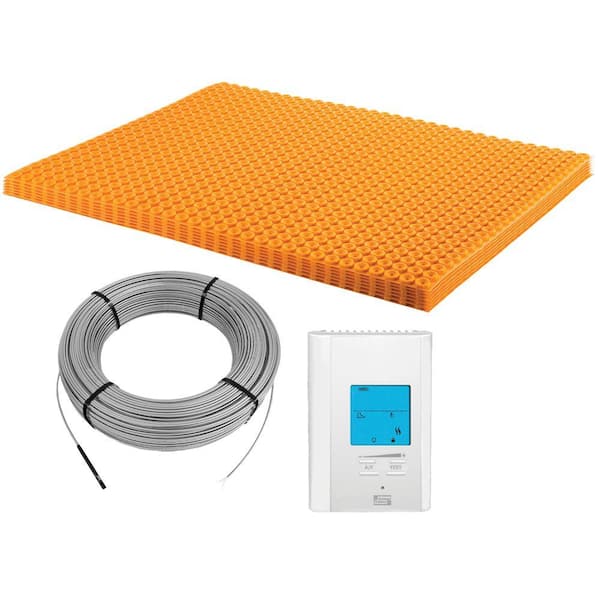 Schluter Systems Ditra-Heat 43.1 sq. ft. Electric Flooring Warming Kit