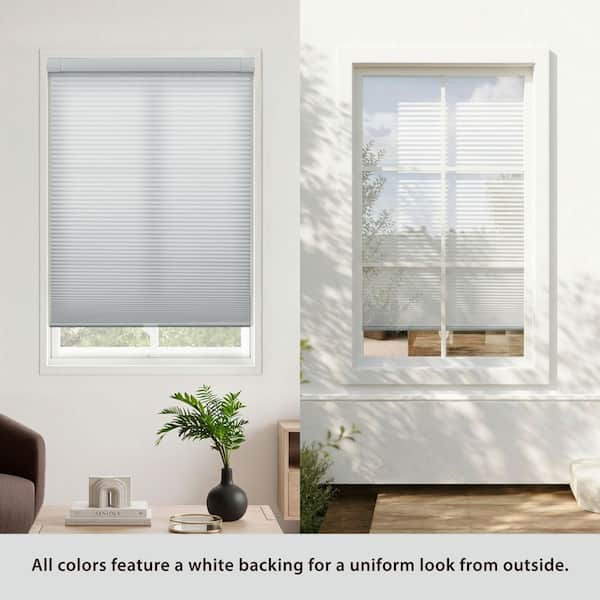 Perfect Lift Window Treatment Grey Cordless Light Filtering No