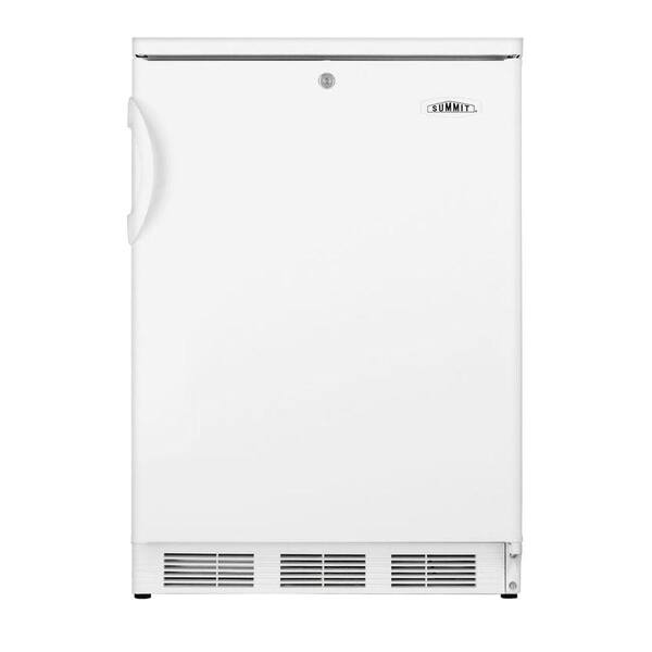 Summit Appliance 5.5 cu. ft. Compact All Mini Refrigerator in White with Lock