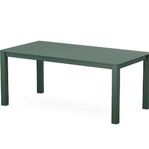 Parsons Green HDPE Plastic Rectangle 38 in. X 72 in. Dining Table